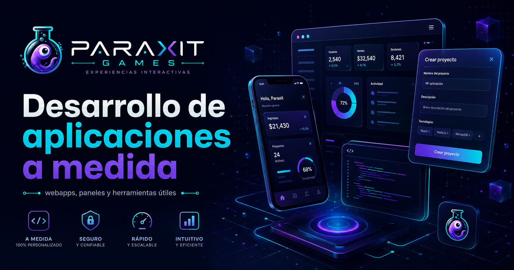 Desarrollo de aplicaciones a medida